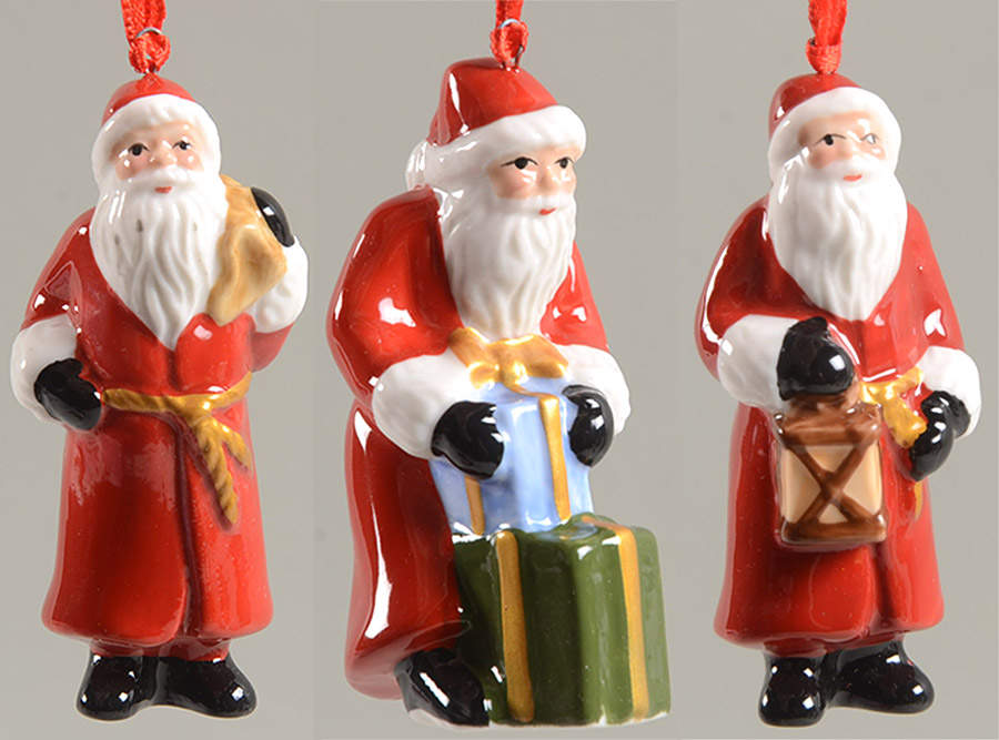 Nostalgic Ornaments Santa Claus-3 Piece Boxed Set - No Box by Villeroy & Boch-1
