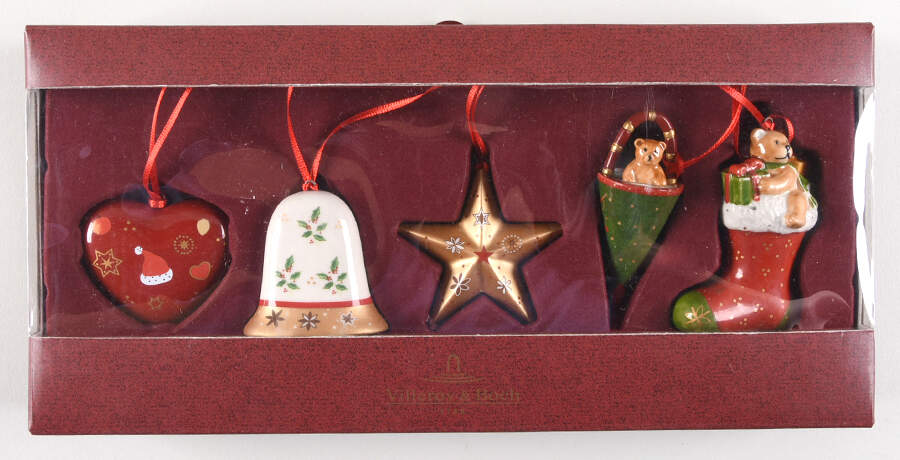 Nostalgic Ornaments Christmas Ornaments, Set Of 5 - No Box by Villeroy & Boch-1