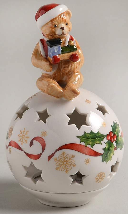 Christmas Light Christmas Ball With Teddy - Boxed by Villeroy & Boch-1
