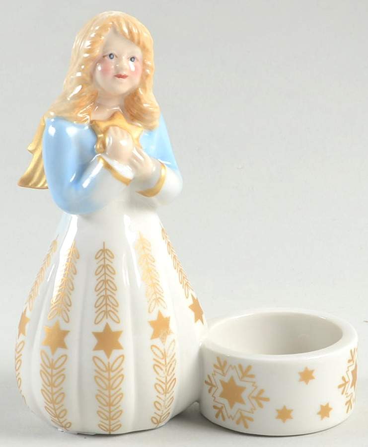 Nostalgic Light Angel Figurine Votive - No Box by Villeroy & Boch-1