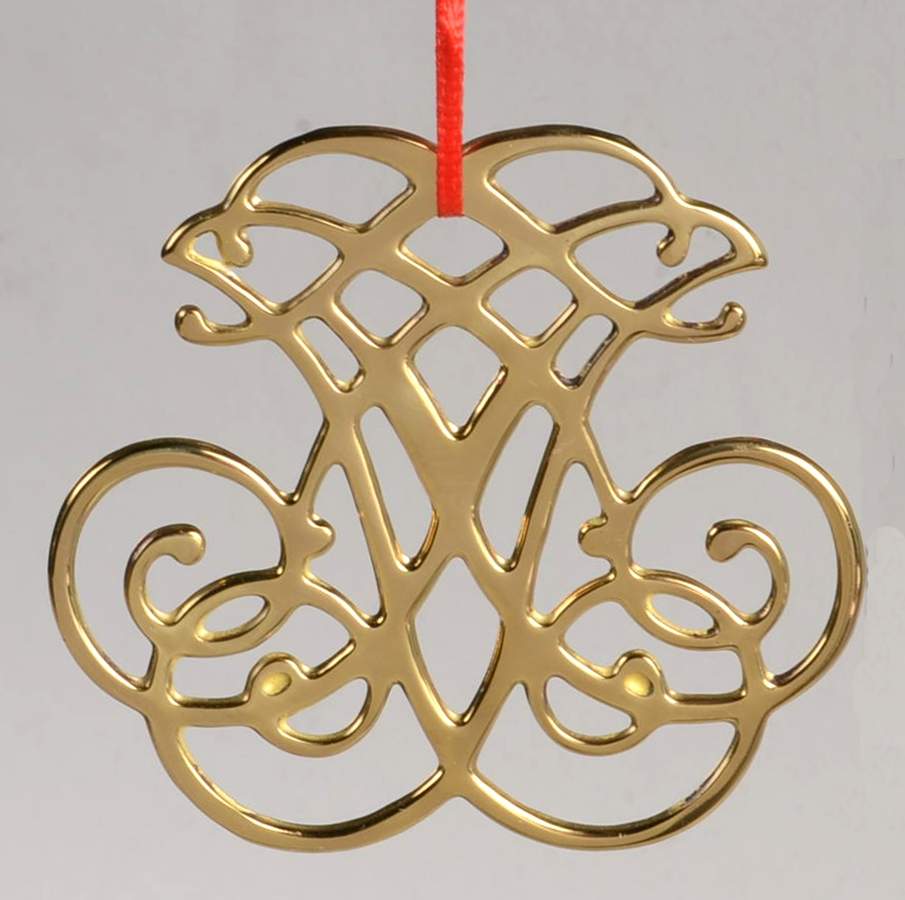 Virginia Metalcrafters Ornaments Thomas Jefferson Cypher - Boxed by Virginia Metalcrafters-1