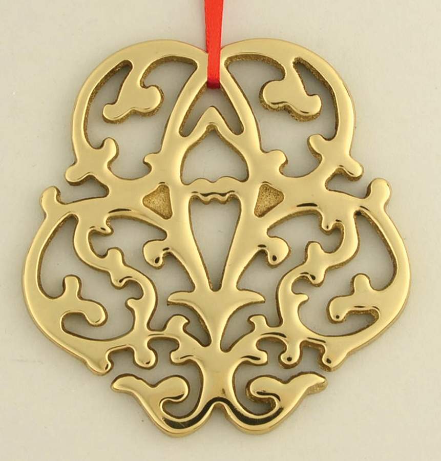 Virginia Metalcrafters Ornaments Rococo Scroll - No Box by Virginia Metalcrafters-1