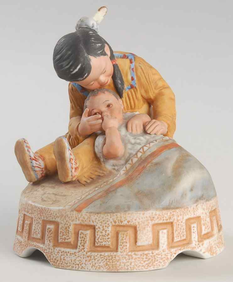 Vague Shadows Musical Figurine Baby Sitter - With Box by Vague Shadows-1