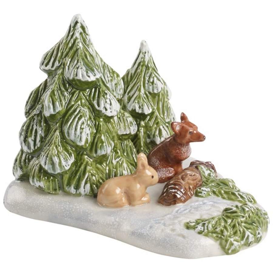 Mini Christmas Village Forest With Animals - No Box by Villeroy & Boch-1