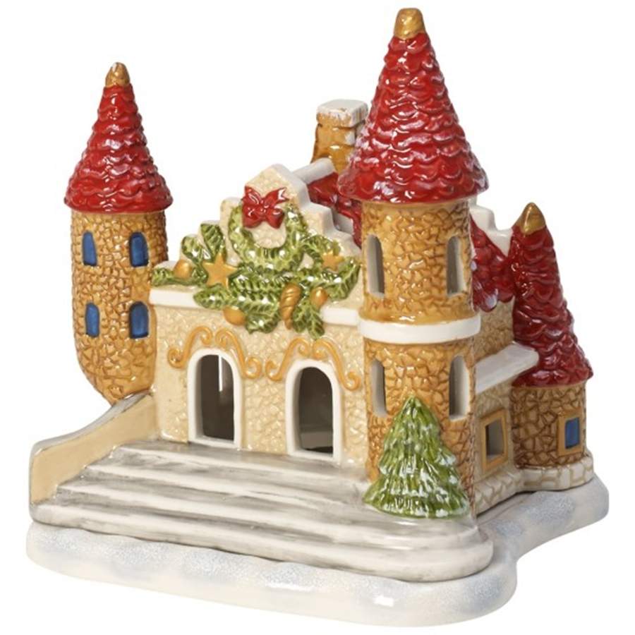 Mini Christmas Village Castle - No Box by Villeroy & Boch-1
