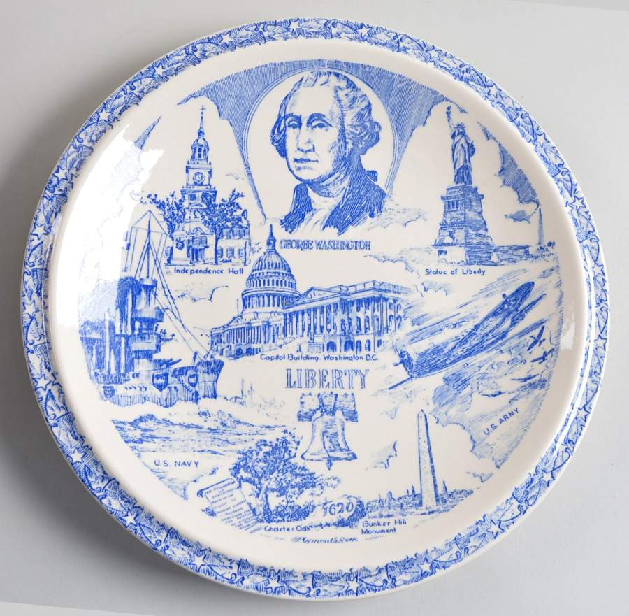 Presidents George Washington-Liberty - No Box by Vernon Kilns-1
