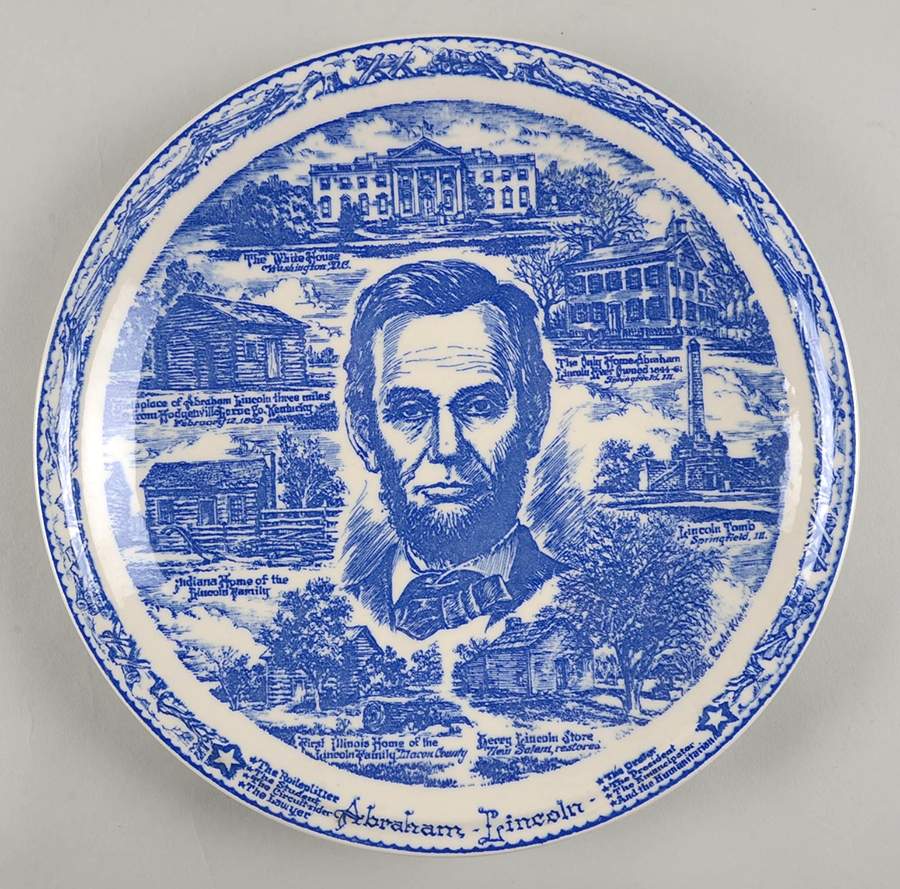 Presidents Abraham Lincoln - No Box by Vernon Kilns-1