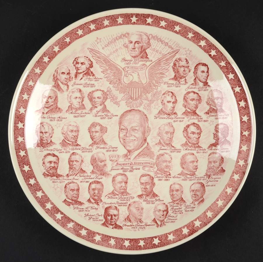 Presidents Eisenhower-Gallery - No Box by Vernon Kilns-1