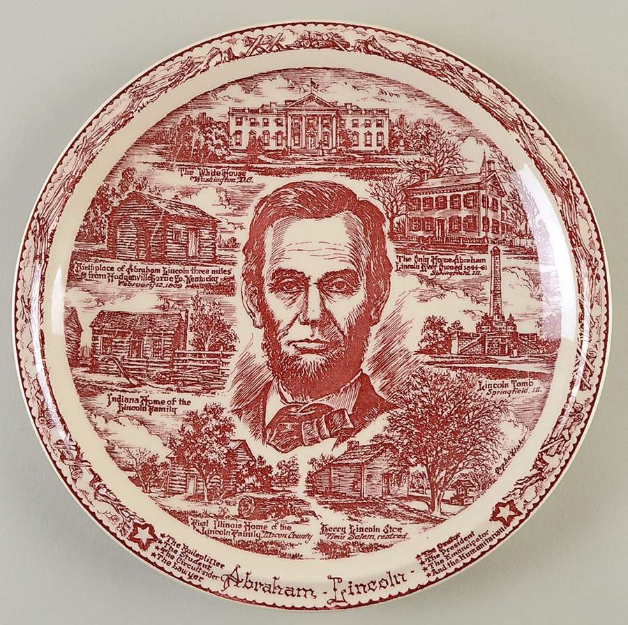 Presidents Abraham Lincoln - No Box by Vernon Kilns-1