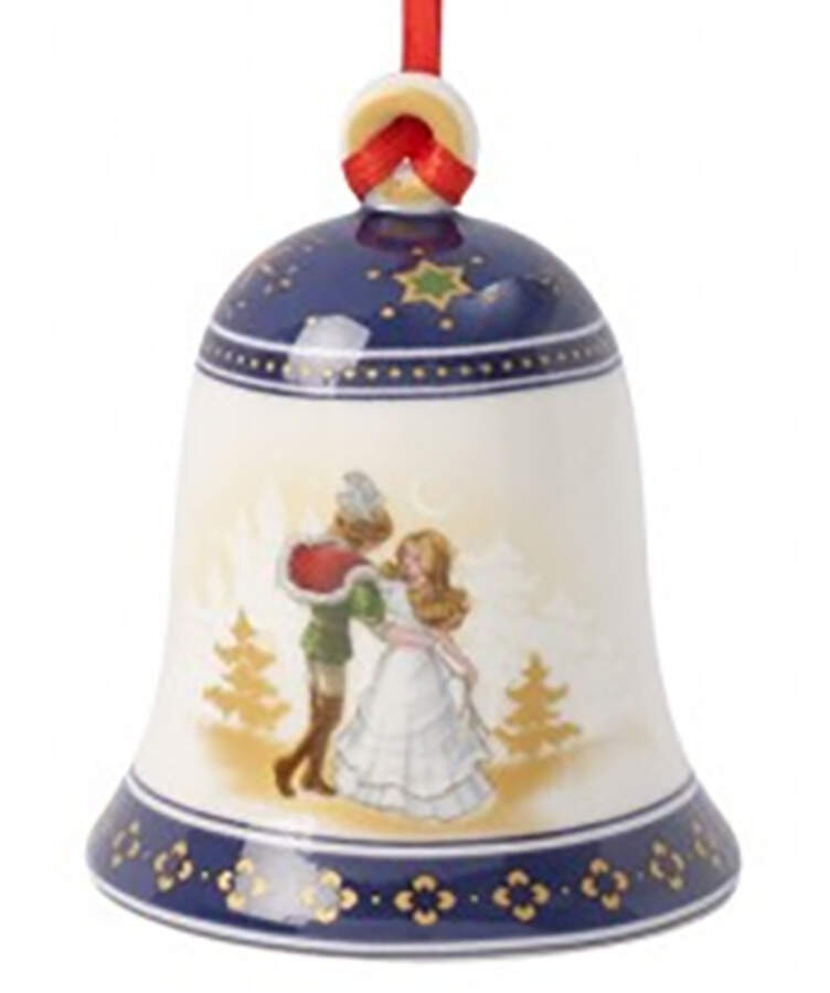 Annual Christmas Bell Ornament Cinderella - No Box Nb2014 by Villeroy & Boch-1