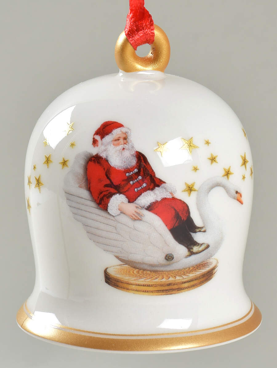 Annual Christmas Bell Ornament Bell 2024 - No Box Nb2024 by Villeroy & Boch-1