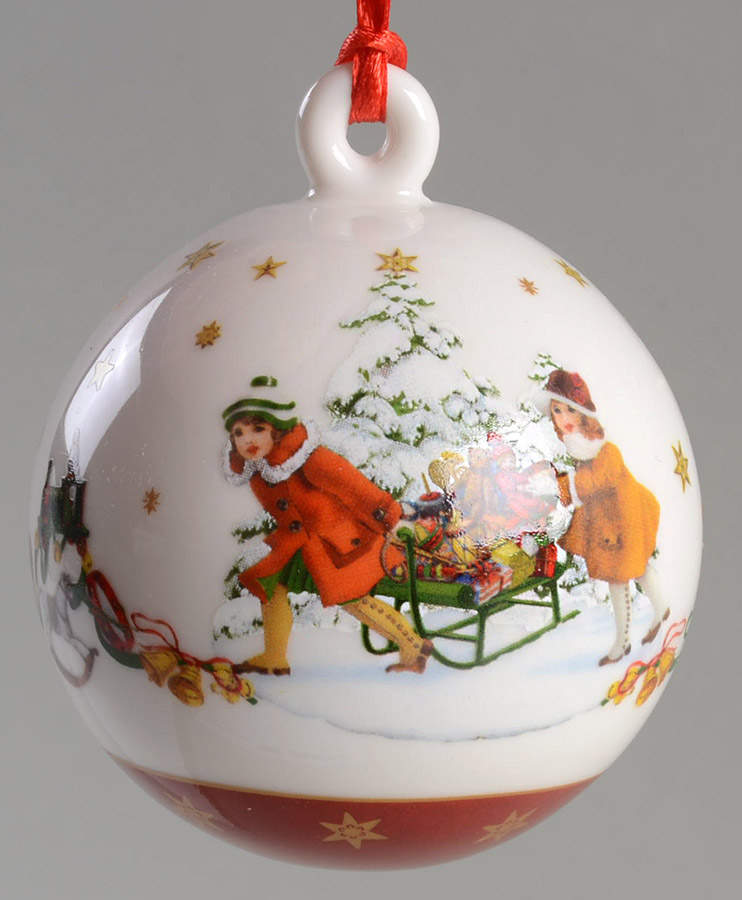 Annual Christmas Ball Ornament Ball 2021 - No Box Nb2021 by Villeroy & Boch-1