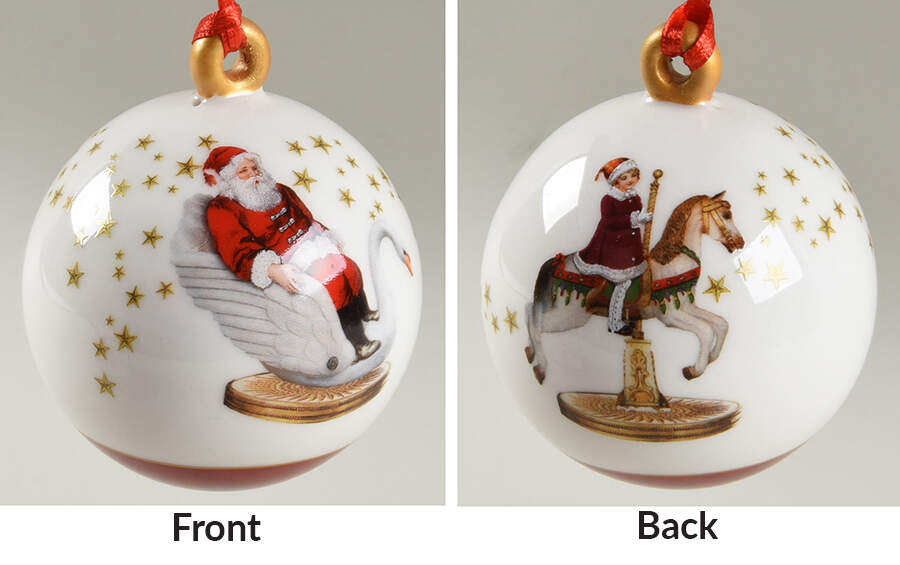 Annual Christmas Ball Ornament Ball 2024 - No Box Nb2024 by Villeroy & Boch-1