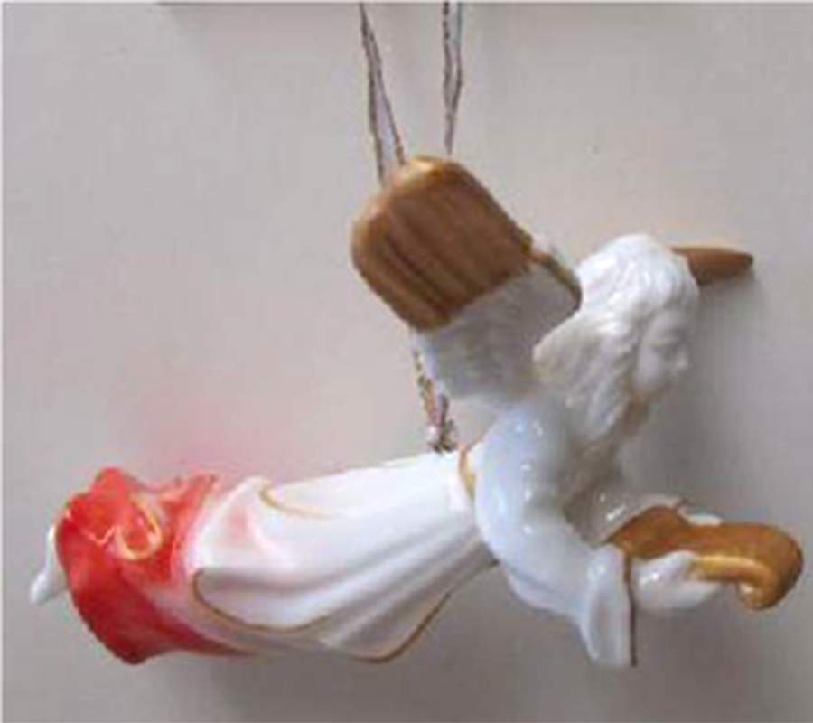 Christmas Angels Ornaments Angel Flying - No Box by Villeroy & Boch-1
