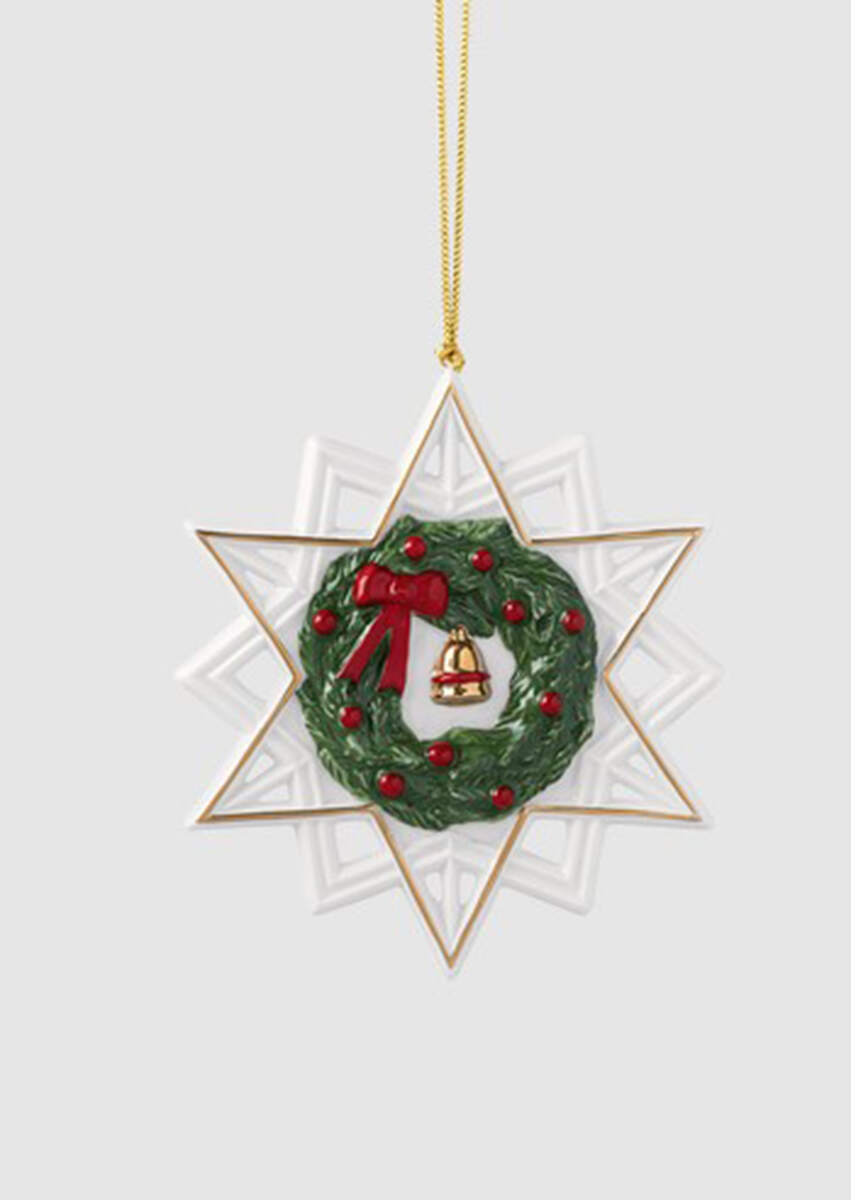 Christmas Classics Star & Wreath 2024 - No Box by Villeroy & Boch-1