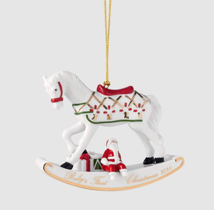 Christmas Classics Rocking Horse-Baby's 1st Christmas - Boxed by Villeroy & Boch-1