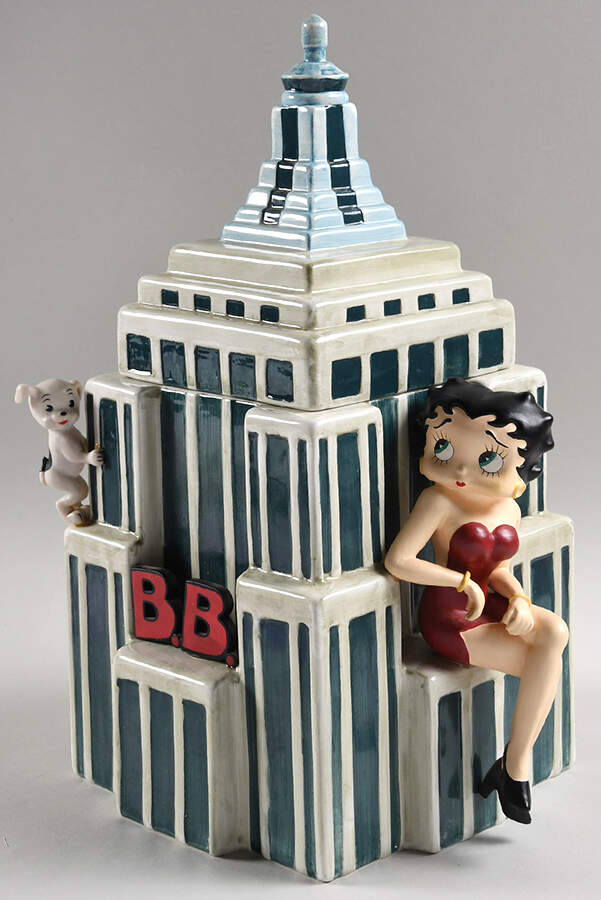 Cookie Jars Betty Boop Skyscraper - Boxed by Vandor-1