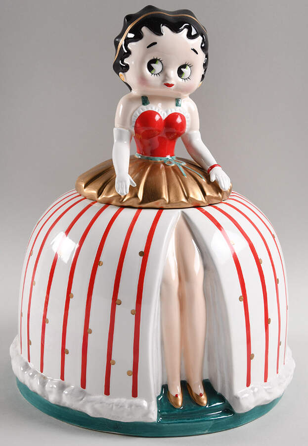 Cookie Jars Betty Boop Holiday Dress - Boxed by Vandor-1
