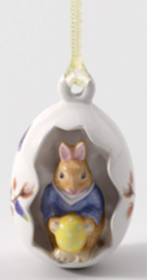 Bunny Tales Ornaments Max In Egg - No Box by Villeroy & Boch-1