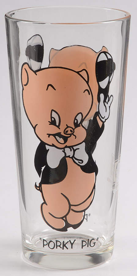 Looney Tunes 1973 Porky Pig-16 Oz - No Box by Warner Brothers-1