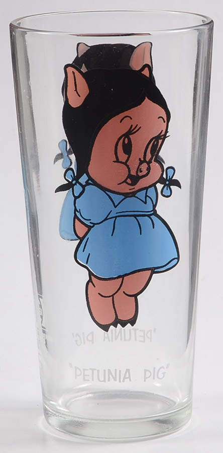 Looney Tunes 1973 Petunia Pig-16 Oz - No Box by Warner Brothers-1
