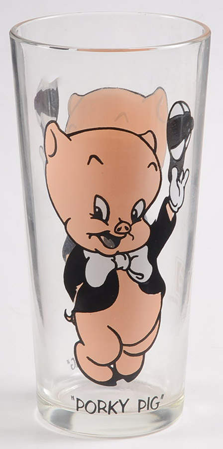Looney Tunes 1973 Porky Pig-16 Oz - No Box by Warner Brothers-1