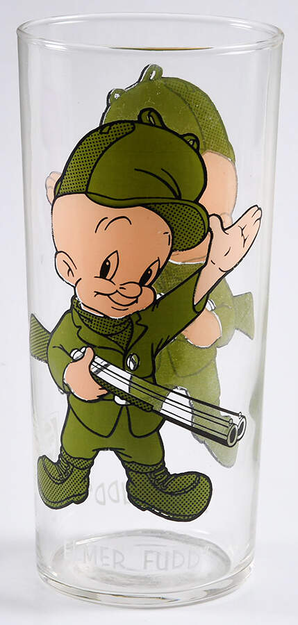 Looney Tunes 1973 Elmer Fudd-16 Oz - No Box by Warner Brothers-1