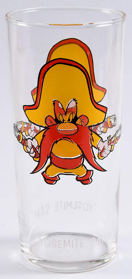 Looney Tunes 1973 Yosemite Sam-16 Oz - No Box by Warner Brothers-1