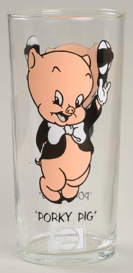 Looney Tunes 1973 Porky Pig-15 Oz - No Box 4f by Warner Brothers-1
