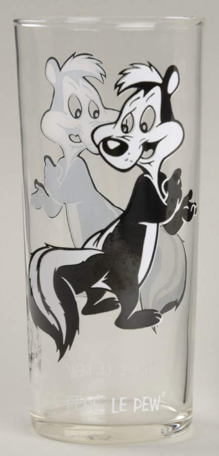 Looney Tunes 1973 Pepe Le Pew-16 Oz - No Box 12e by Warner Brothers-1
