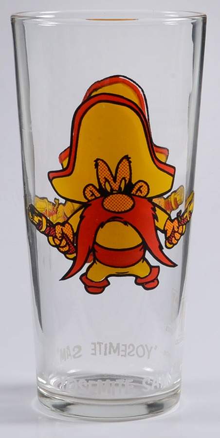 Looney Tunes 1973 Yosemite Sam-16 Oz - No Box by Warner Brothers-1
