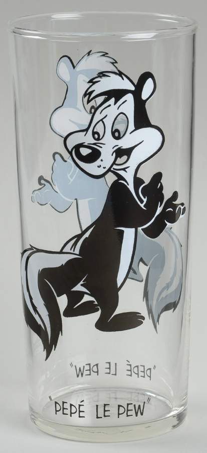Looney Tunes 1973 Pepe Le Pew-16 Oz - No Box by Warner Brothers-1