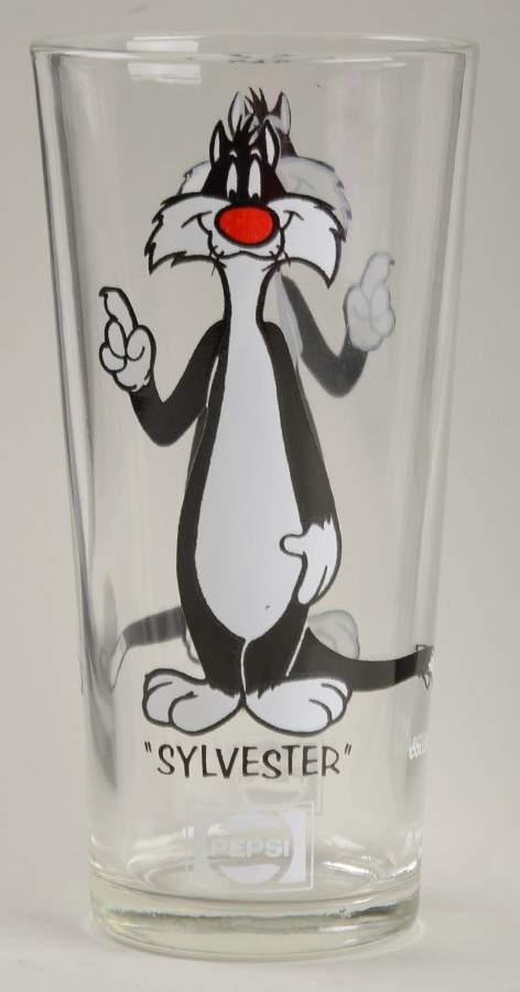 Looney Tunes 1973 Sylvester-16 Oz - No Box by Warner Brothers-1