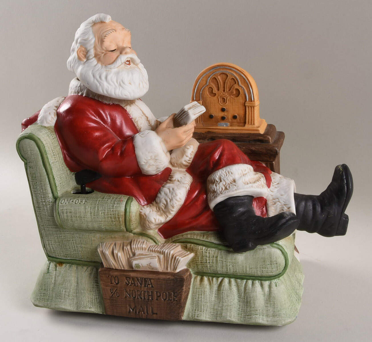 Melody in Motion Musical Figurines Santa - Deck The Halls - Boxed by Waco-1