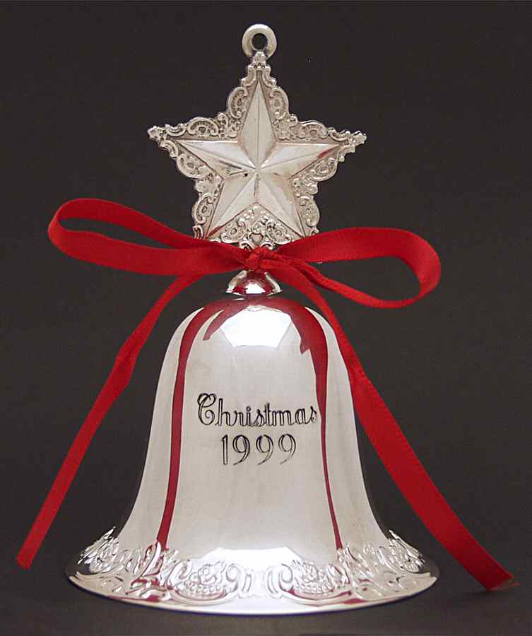 Grande Baroque Bell 1999 Bell - Boxed by Wallace Silver-1