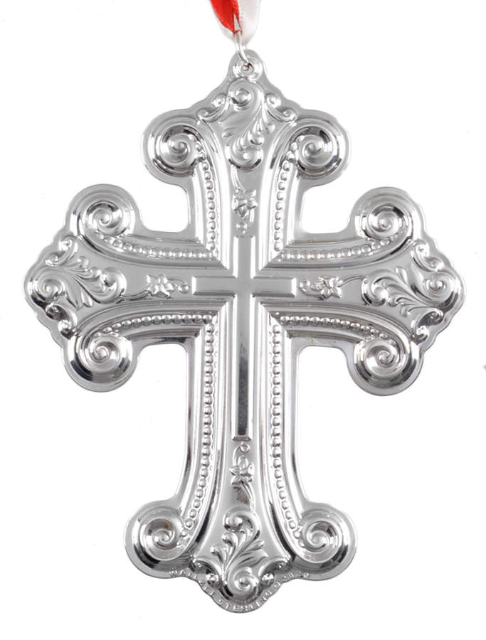 Grande Baroque Cross 2020 Cross - Boxed by Wallace Silver-1