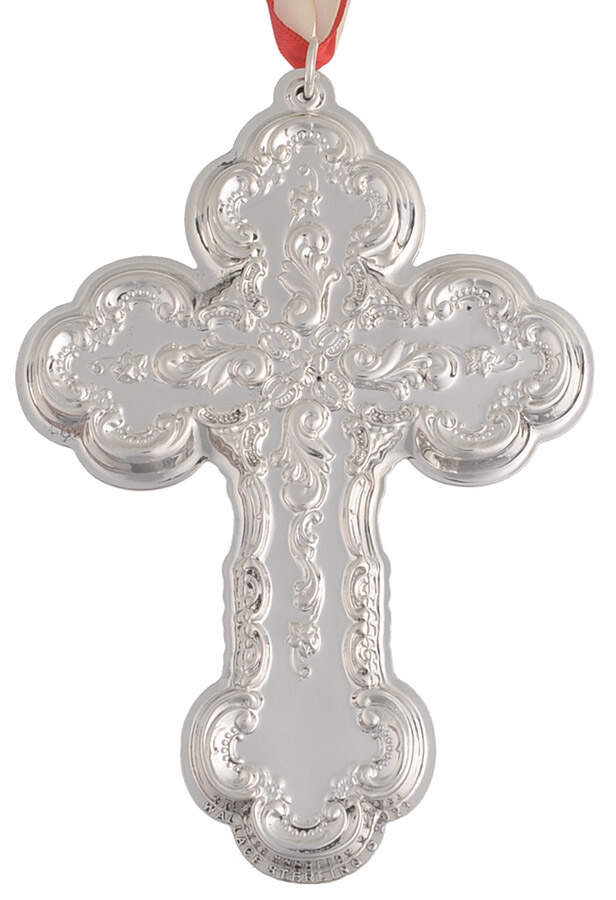 Grande Baroque Cross 2023 Cross - Boxed by Wallace Silver-1