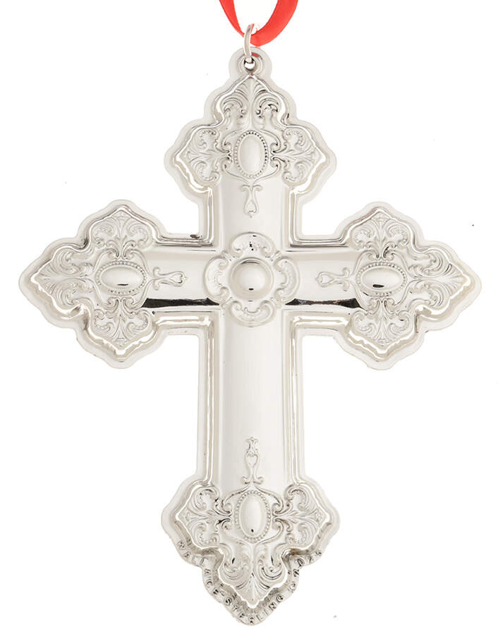 Grande Baroque Cross 2025 Cross - Boxed by Wallace Silver-1
