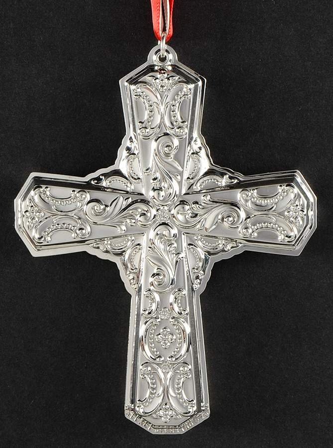 Grande Baroque Cross 2018 Cross - Boxed by Wallace Silver-1