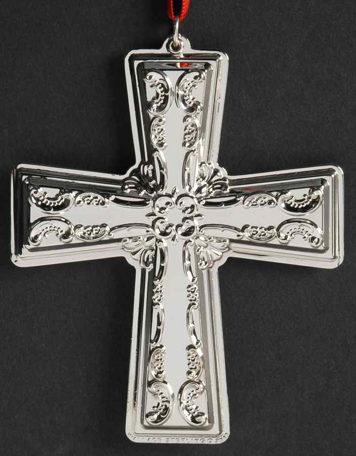 Grande Baroque Cross 2012 Cross - No Box by Wallace Silver-1