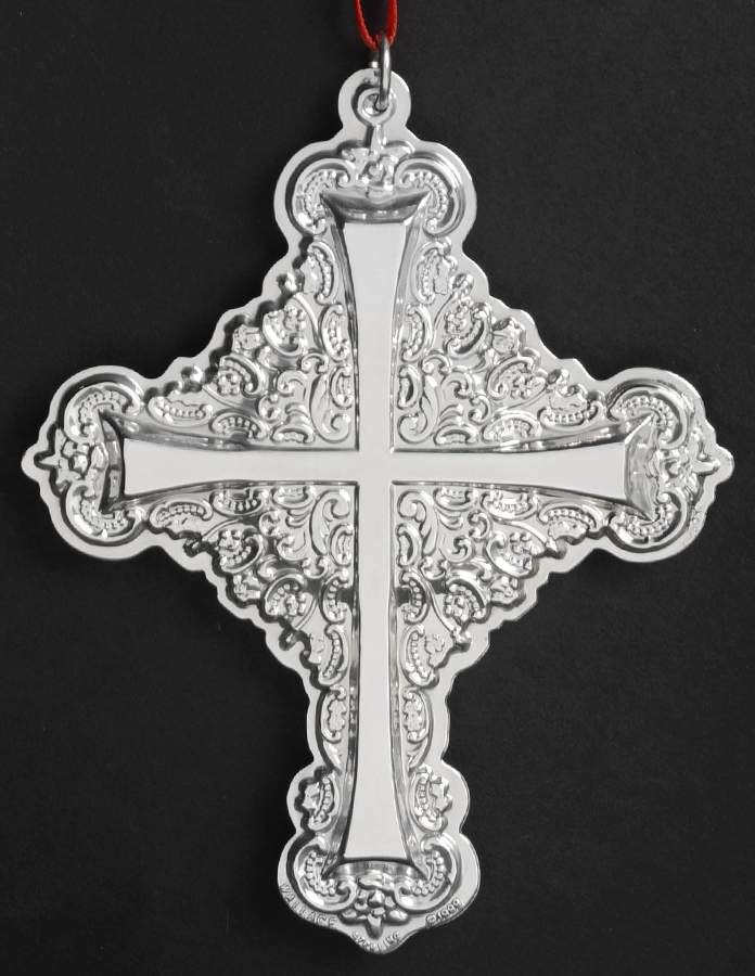 Grande Baroque Cross 1999 Cross - Boxed by Wallace Silver-1