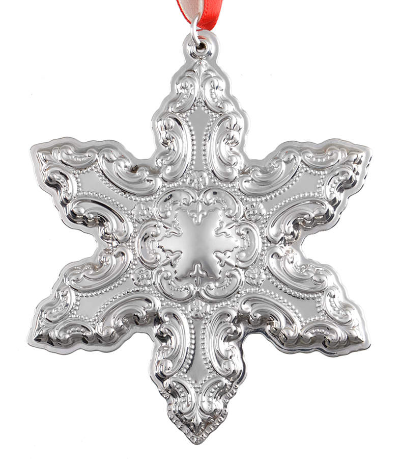 Grande Baroque Snowflake 2020 Snowflake - Boxed by Wallace Silver-1