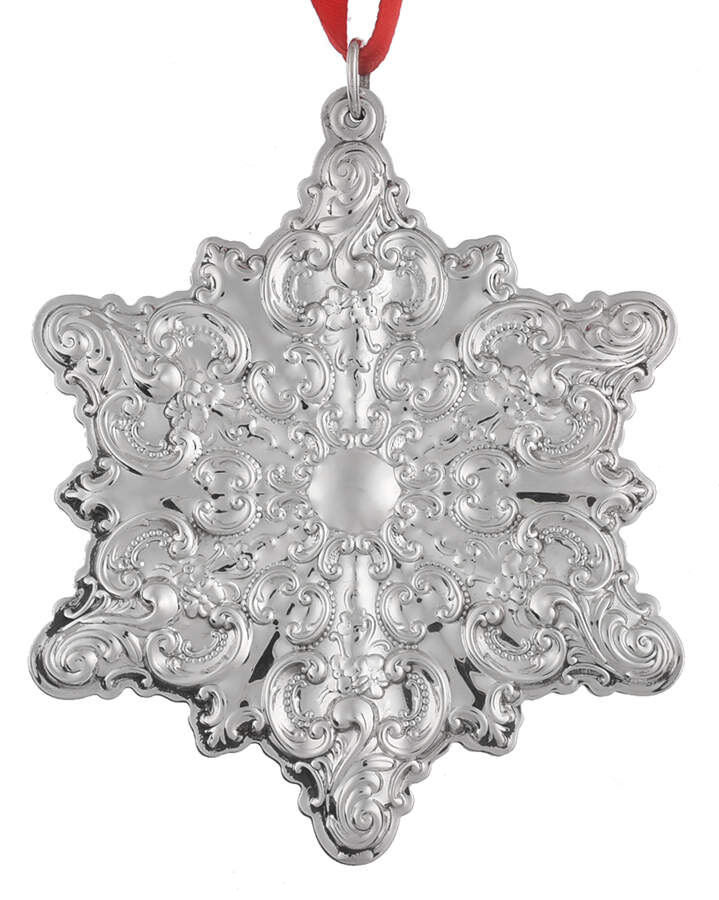 Grande Baroque Snowflake 1998-Snowflake - With Box by Wallace Silver-1