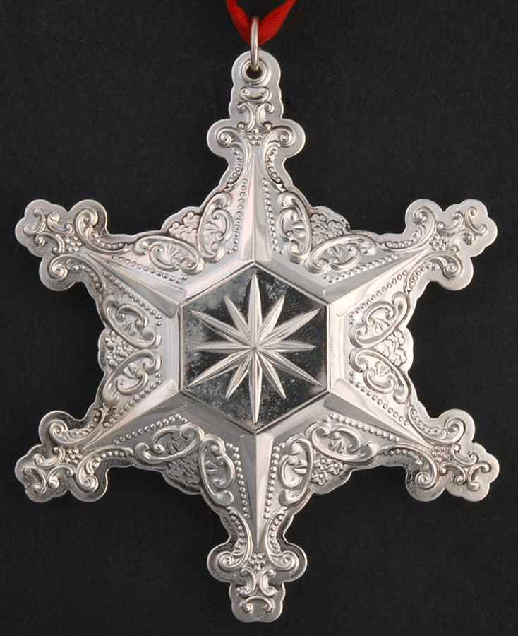 Grande Baroque Snowflake 2011-Snowflake - Boxed by Wallace Silver-1