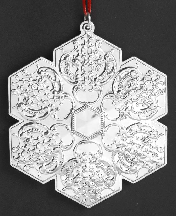 Grande Baroque Snowflake 2010-Snowflake - Boxed by Wallace Silver-1