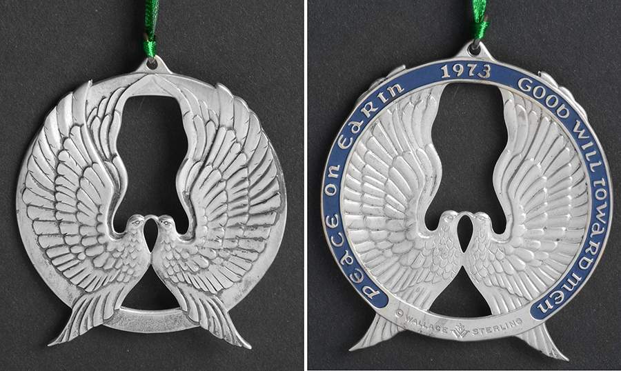 Peace Dove 1973 Peace Dove-Sterling - Boxed by Wallace Silver-1