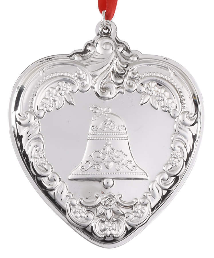 Grande Baroque Heart 2011-Bell - Boxed by Wallace Silver-1