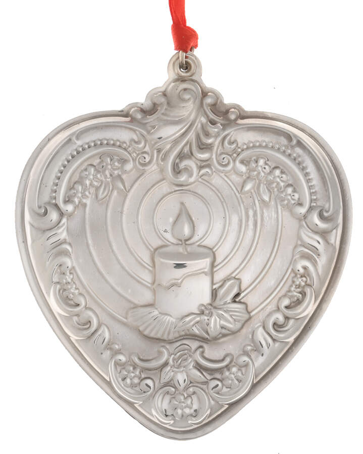 Grande Baroque Heart 2006-Advent Candle  - Boxed by Wallace Silver-1