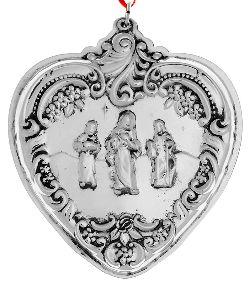 Grande Baroque Heart 2002-My Three Kings - Boxed by Wallace Silver-1