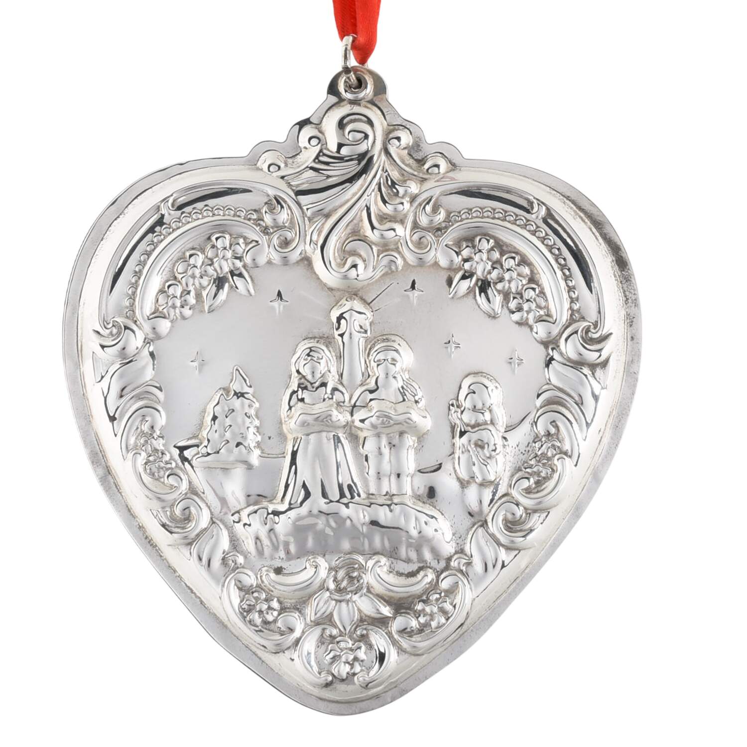 Grande Baroque Heart 2004-Shepherds - Boxed by Wallace Silver-1
